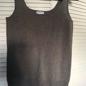 Cashmere tank top
